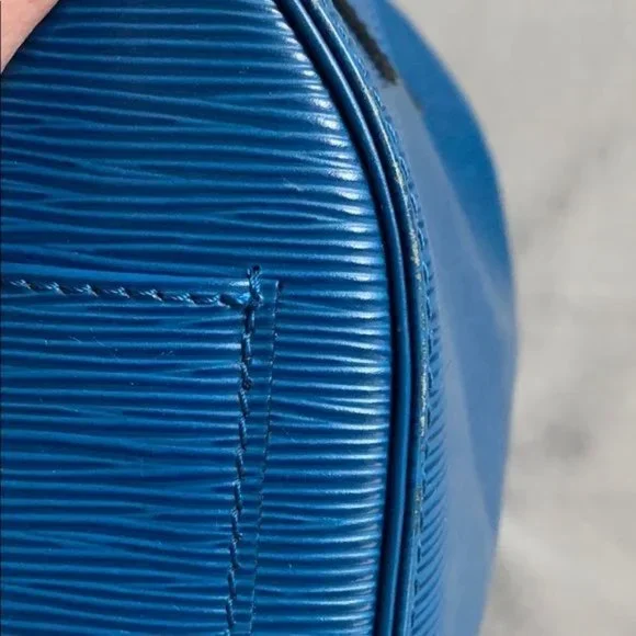 Louis Vuitton Speedy 25 Toledo Blue Epi - Picture 16 of 17